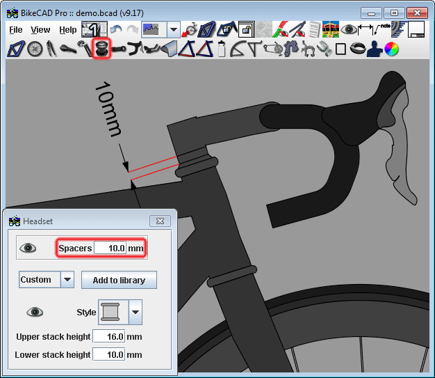 Headset spacers